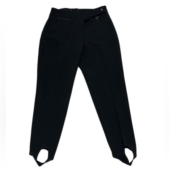 Vintage Obermeyer Womens 12 Ski Pants Winter Outdoors Stirrups Wool Snow Sports - Picture 1 of 10